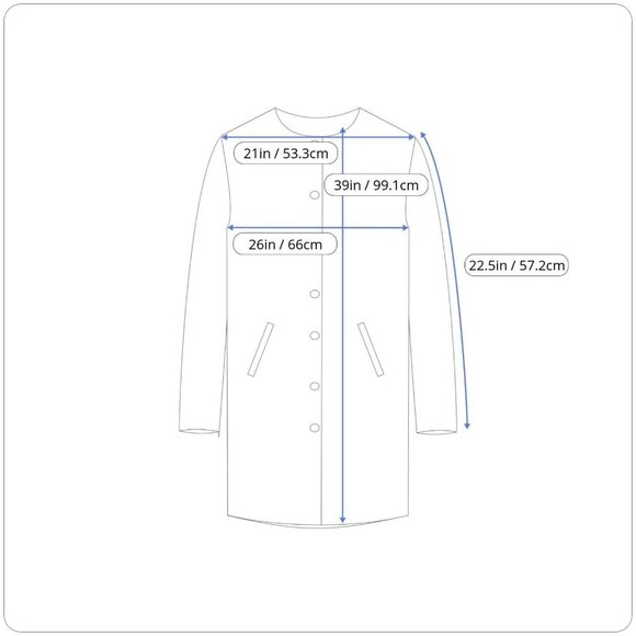 Vintage 80s JOFELD Medium Leather Trim Collar Navy Blue Wool Blend Coat USA - Picture 4 of 12